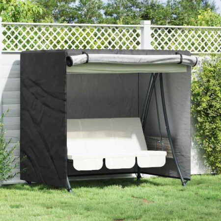 vidaXL Obal na vonkajší nábytok Čierna 175 x 125 x 160 cm 420D látka