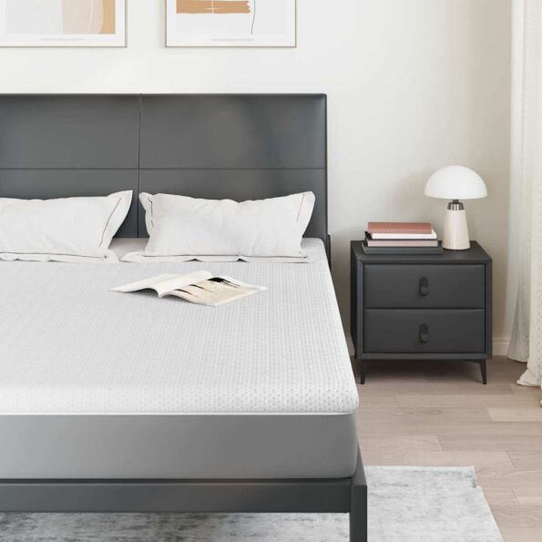 vidaXL Podložky na matrac Biela 160 x 200 cm – Obrázok 3