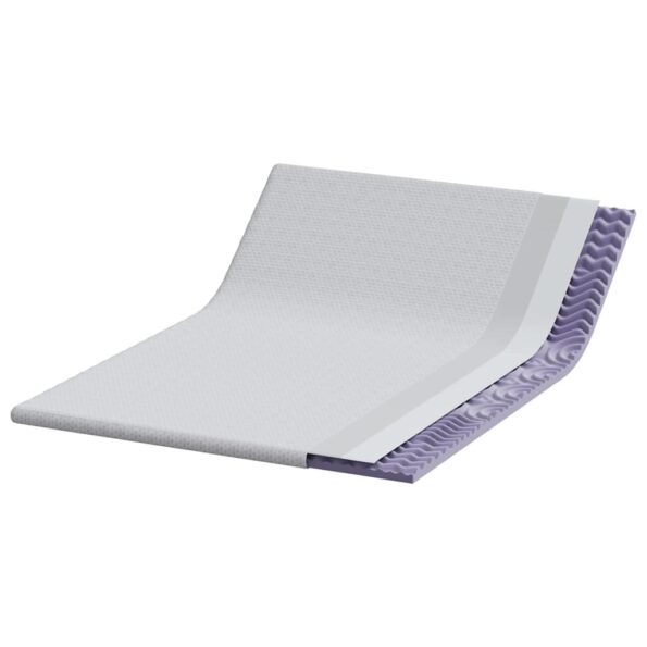 vidaXL Podložky na matrac Biela 160 x 200 cm – Obrázok 4