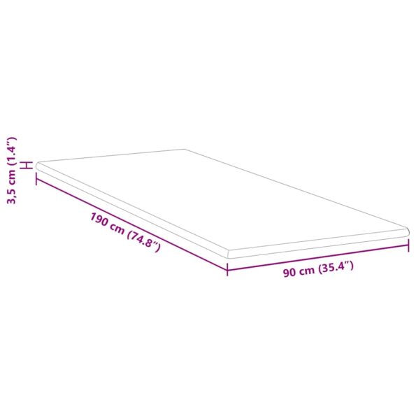 vidaXL Podložky na matrac Biela 90 x 190 cm – Obrázok 11