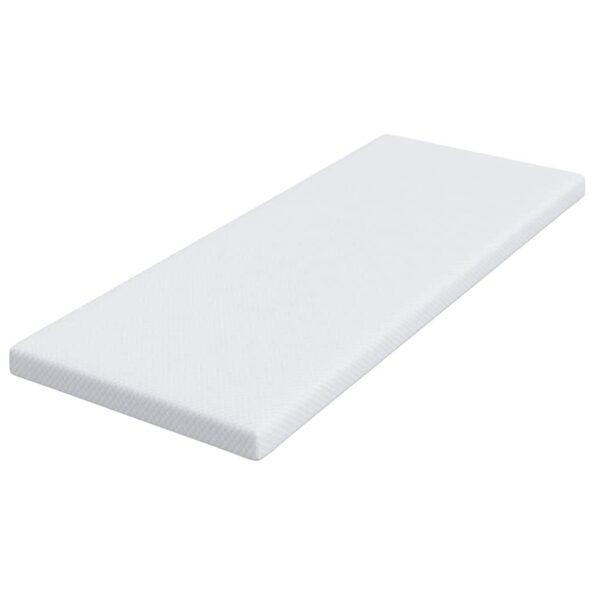 vidaXL Podložky na matrac Biela 80 x 200 cm – Obrázok 4