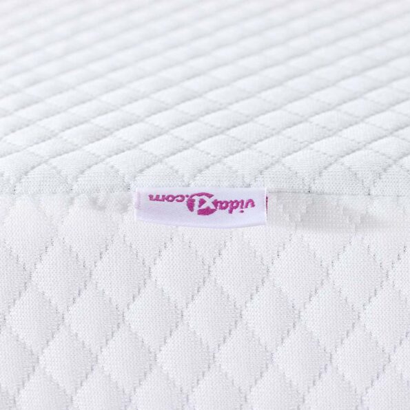 vidaXL Podložky na matrac Biela 80 x 200 cm – Obrázok 8