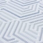 vidaXL Podložky na matrac Biela a modrá 100 x 200 cm – Obrázok 9