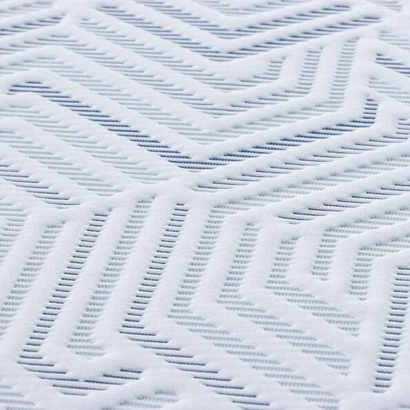 vidaXL Podložky na matrac Biela a modrá 100 x 200 cm – Obrázok 9