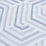 vidaXL Podložky na matrac Biela a modrá 100 x 200 cm – Obrázok 9