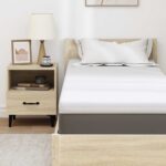 vidaXL Podložky na matrac Biela 80 x 200 cm – Obrázok 7