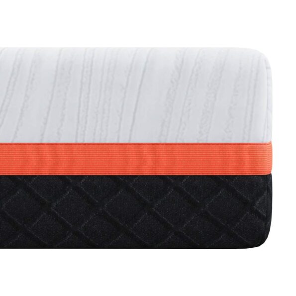 vidaXL Matrace Biela, šedá 160 x 200 cm – Obrázok 7