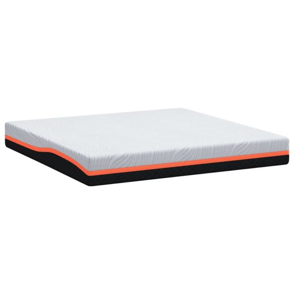 vidaXL Matrace Biela, šedá 180 x 200 cm – Obrázok 6