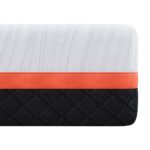 vidaXL Matrace Biela, šedá 180 x 200 cm – Obrázok 7