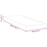 vidaXL Matrac Biela 80 x 200 cm žakárová tkanina – Obrázok 11