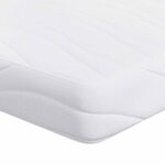 vidaXL Matrac Biela 80 x 200 cm žakárová tkanina – Obrázok 2