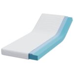 vidaXL Matrac Biela 80 x 200 cm žakárová tkanina – Obrázok 3