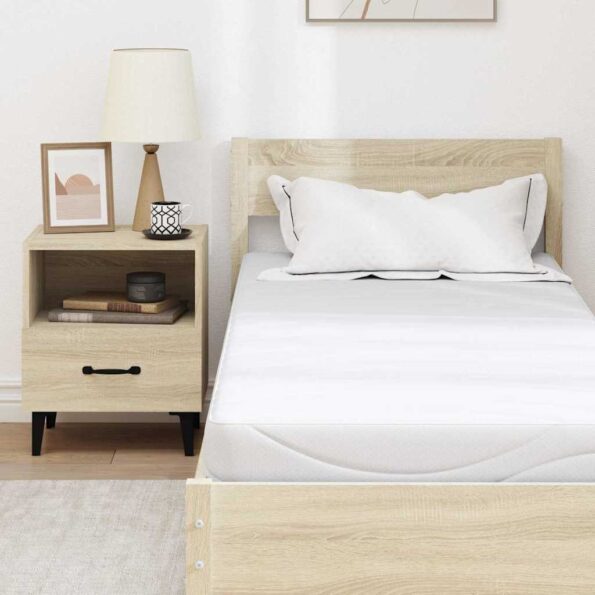 vidaXL Matrac Biela 80 x 200 cm žakárová tkanina – Obrázok 7