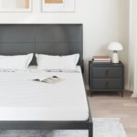 vidaXL Matrace Biela 140 x 190 cm 100% polyesterová tkanina – Obrázok 3