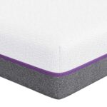 vidaXL Matrac Biela a šedá 90 x 190 cm žakárová tkanina – Obrázok 2