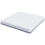 vidaXL Matrac Biela a modrá 180 x 200 cm žakárová tkanina – Obrázok 5