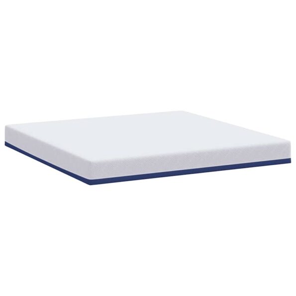 vidaXL Matrac Biela a modrá 180 x 200 cm žakárová tkanina – Obrázok 6