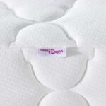 vidaXL Matrace Biela 190 x 140 cm 100% polyesterová tkanina – Obrázok 9