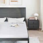 vidaXL Matrace Biela 200 x 180 cm 100% polyesterová tkanina – Obrázok 3