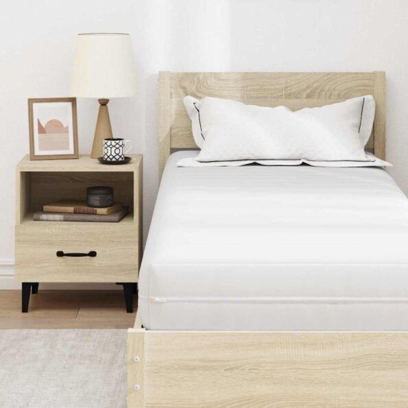 vidaXL Matrace Biela 80 x 200 cm 100% polyesterová tkanina – Obrázok 6