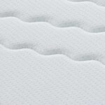 vidaXL Matrace Biela, šedá 80 x 200 cm Pletená látka – Obrázok 9