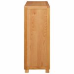 vidaXL Skrinkový so zásuvkou s úložiskom Hnedá Kompozitné drevo – Obrázok 5