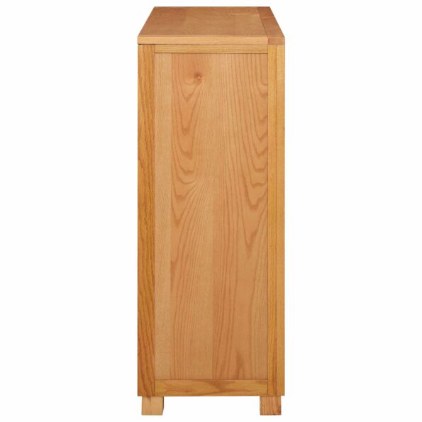 vidaXL Skrinkový so zásuvkou s úložiskom Hnedá Kompozitné drevo – Obrázok 5