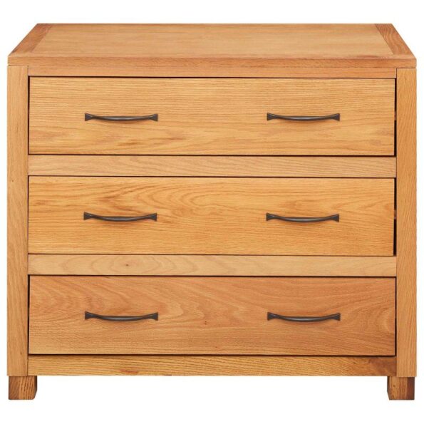 vidaXL Skrinkový so zásuvkou s úložiskom Hnedá Kompozitné drevo – Obrázok 4