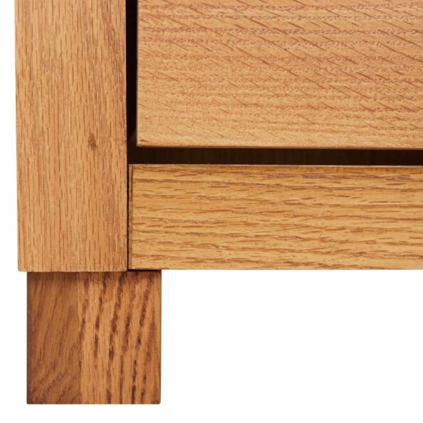 vidaXL Skrinkový so zásuvkou s úložiskom Hnedá Kompozitné drevo – Obrázok 8