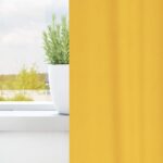 vidaXL Záclony na zatemnenie s krúžkami 2 pcs Horčicová žltá – Obrázok 3