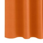 vidaXL Okenice so záclonami 2 pcs Oranžová Polyester – Obrázok 5