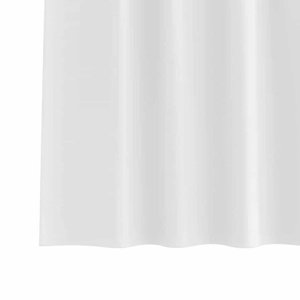 vidaXL Záclony na zatemnenie s krúžkami 2 pcs Čistá biela 175 x 140 cm – Obrázok 5
