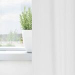 vidaXL Okenice so záclonami 2 pcs Čistá biela Polyester – Obrázok 7