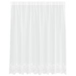 vidaXL Okenice so záclonami Biela 200 x 140 cm Polyester – Obrázok 2