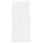 vidaXL Okenice so záclonami Kvetinový Biela 200 x 280 cm Polyester – Obrázok 2