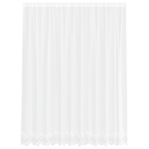 vidaXL Okenice so záclonami Biela 300 x 240 cm Polyester – Obrázok 2