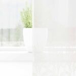 vidaXL Okenice so záclonami Biela 300 x 240 cm Polyester – Obrázok 3