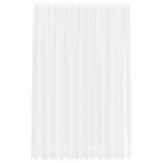 vidaXL Okenice so záclonami Kvetinový Biela 300 x 300 cm Polyester – Obrázok 2