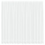 vidaXL Okenice so záclonami Kvetinový Biela 400 x 200 cm Polyester – Obrázok 2