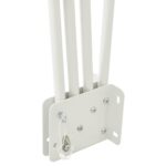 vidaXL Záclona na balkónové súkromie Čierna 140 x 140 cm látka – Obrázok 6