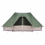 vidaXL rodinný tipi stan pre 10 ľudí, vodotesný zelený – Obrázok 10