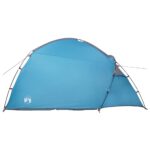 vidaXL Stan chata so strechou Modrá 370 x 230 x 185 cm taft – Obrázok 5