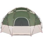 vidaXL Dómový stan so strechou Zelená 475 x 475 x 235 cm taft – Obrázok 5