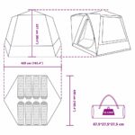 vidaXL Stan Modrá Large – Obrázok 11