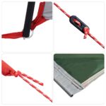 vidaXL Karavanový stan so strechou Zelená 252 x 245 x 245 cm – Obrázok 7