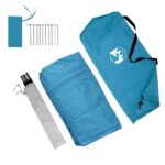 vidaXL Karavanový stan so strechou Modrá 252 x 245 x 245 cm – Obrázok 9