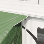vidaXL Stan na zadné dvere pre karavan Zelená 352 x 250 x 240 cm – Obrázok 4