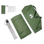 vidaXL Stan na zadné dvere pre karavan Zelená 352 x 250 x 240 cm – Obrázok 9