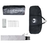 vidaXL Dómový stan na bazén Priehľadná 538 x 440 x 204 cm – Obrázok 12