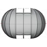 vidaXL Dómový stan na bazén Priehľadná 538 x 440 x 204 cm – Obrázok 9